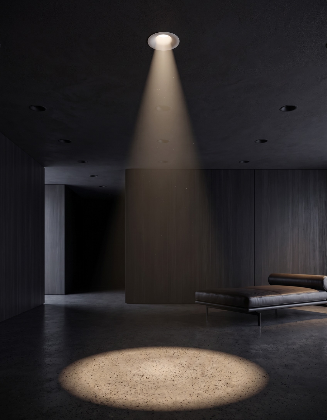 Recessed COB hover