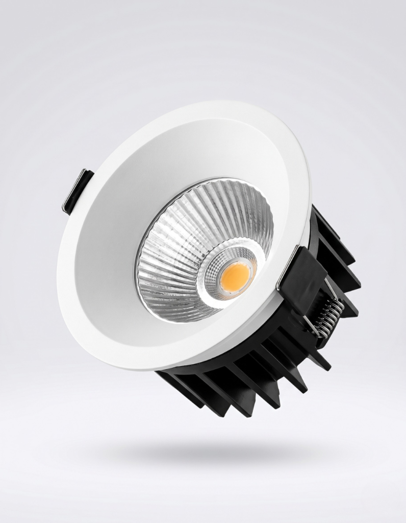 Recessed COB