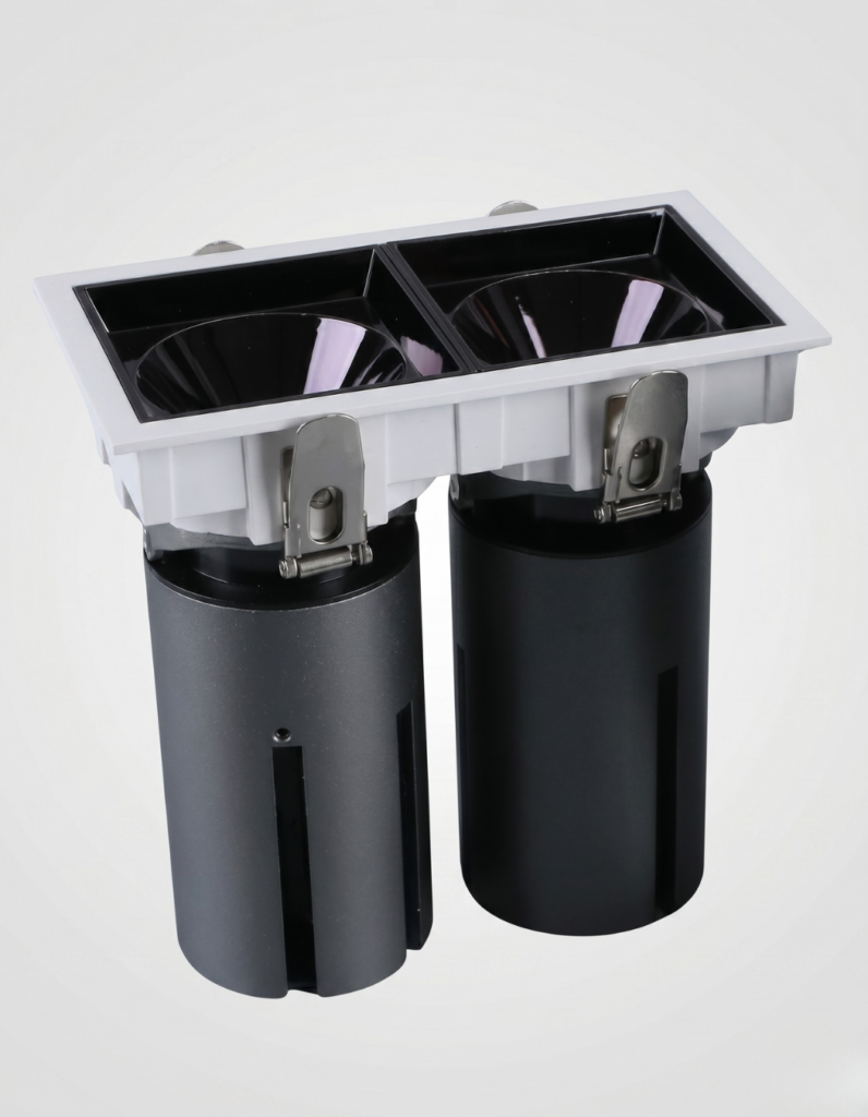 Recessed COB
