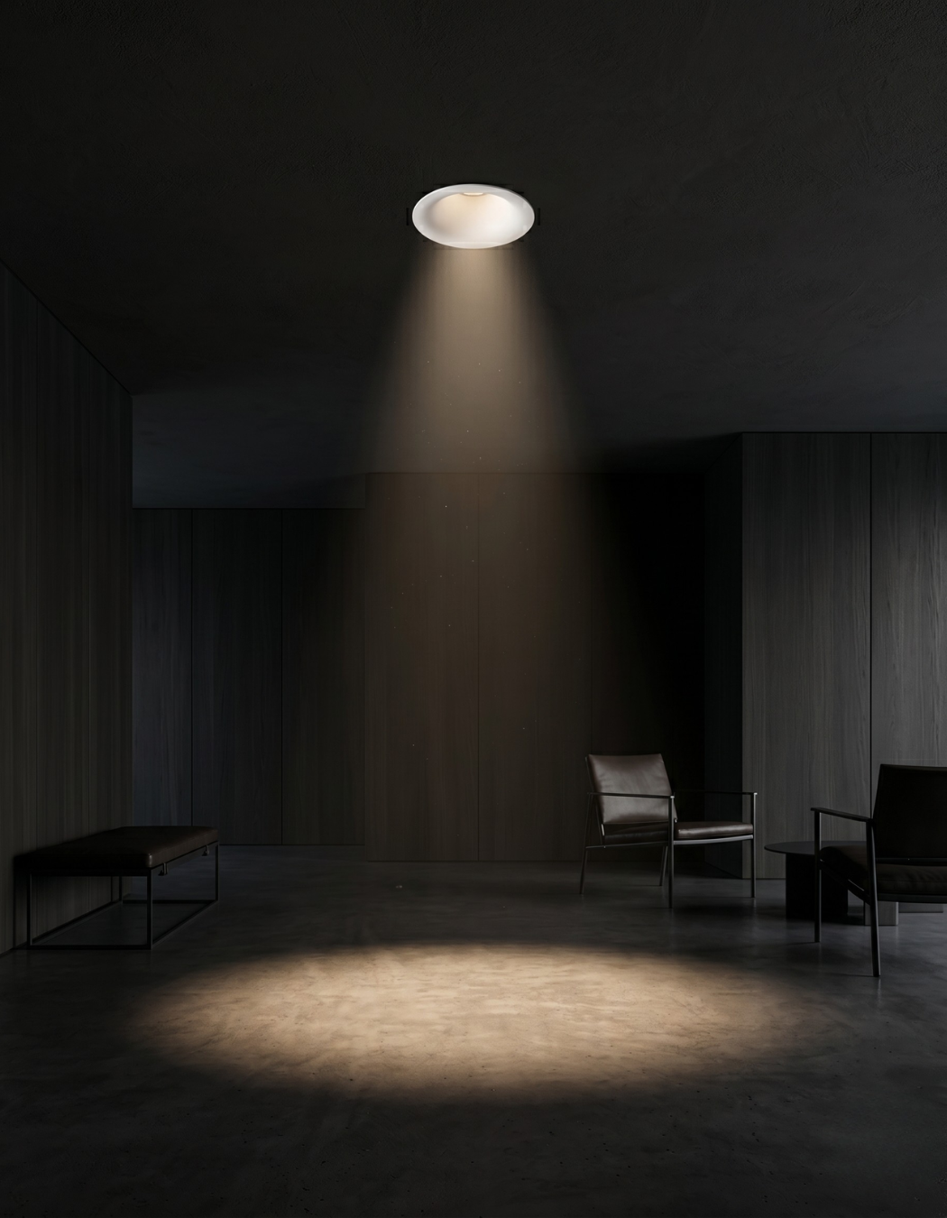 Recessed COB hover