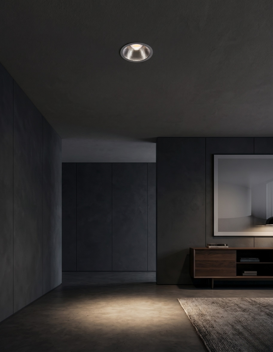 Recessed COB hover
