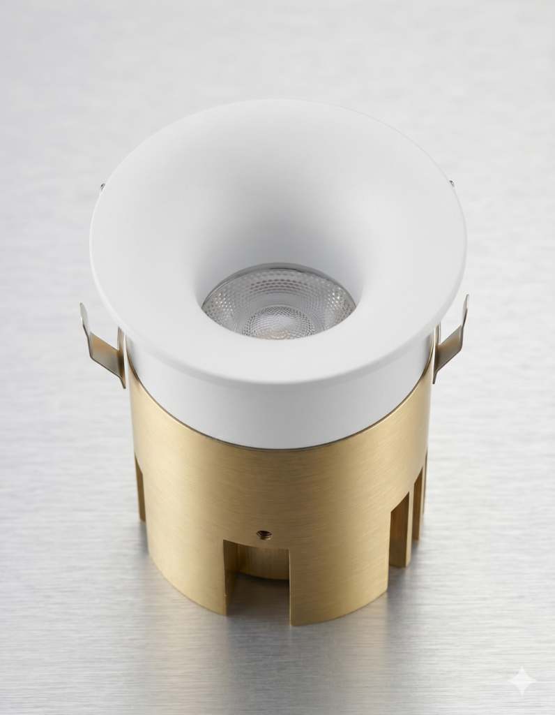 Recessed COB