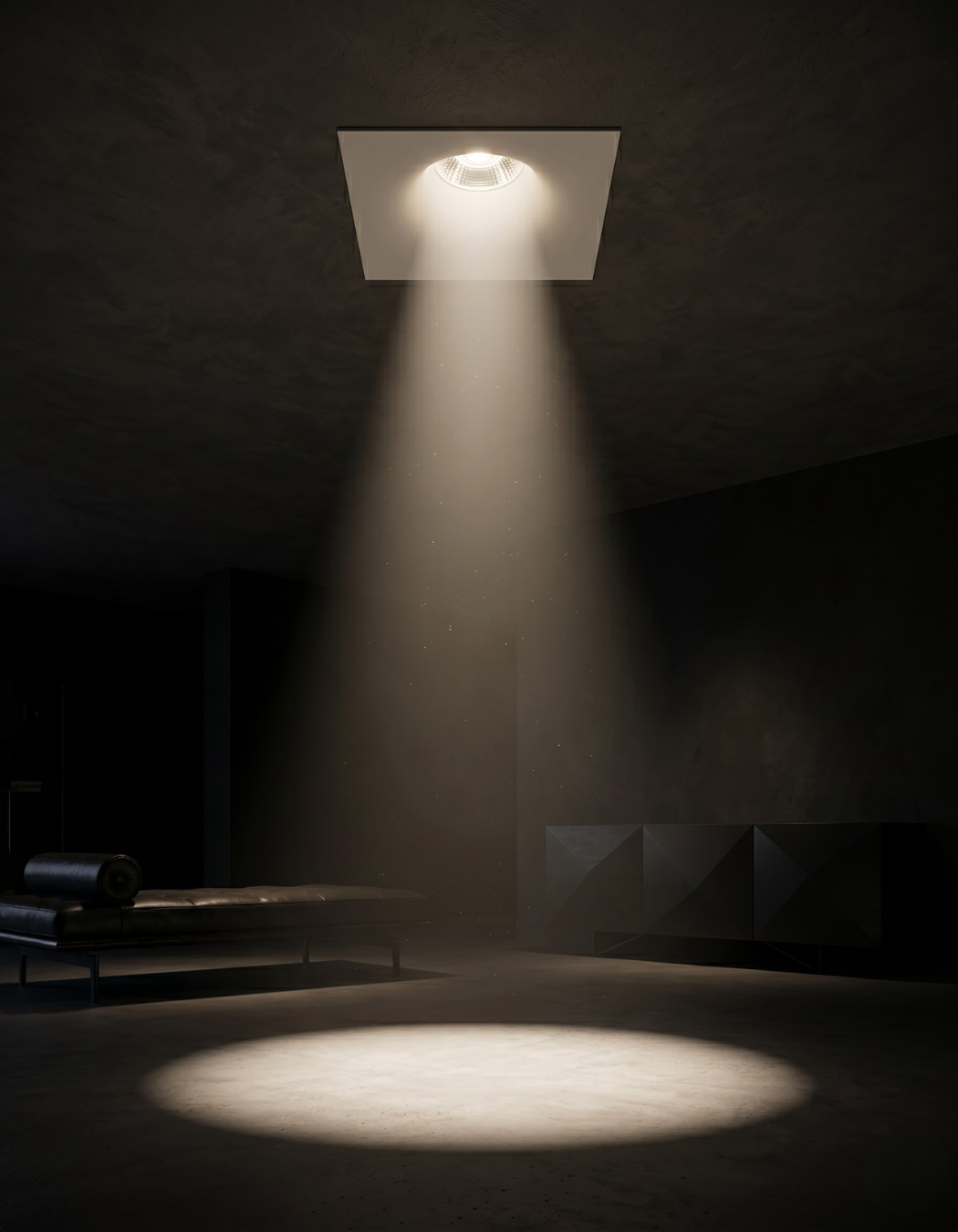 Recessed COB hover