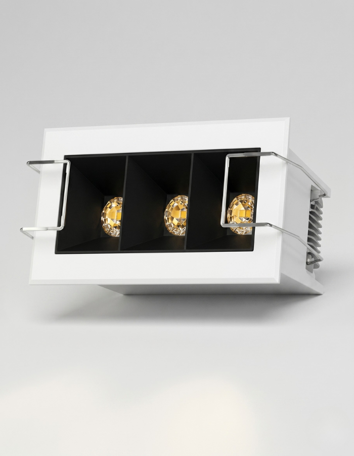Recessed COB