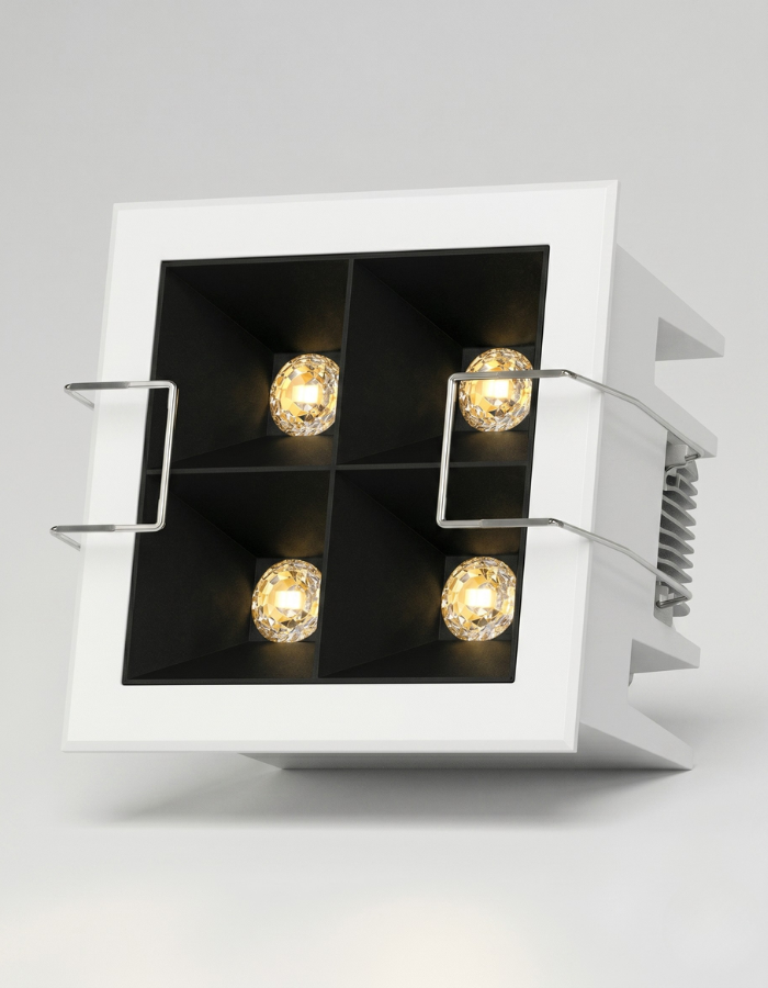 Recessed COB
